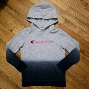Champion girls Dip Dye script fleece SzM